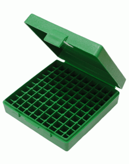 Mtm Ammo Box 9mm Luger-.380acp - -9x18 100-rounds Green