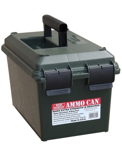 Mtm Ammo Can Forest Green - Lockable