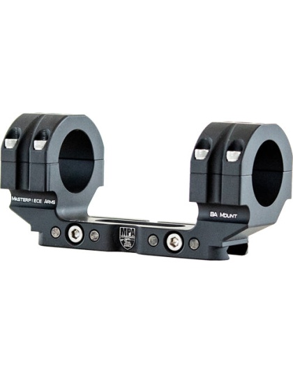 Mpa Scope Mount Ba 1-pc 35mm - 1.250" 0 Moa Black