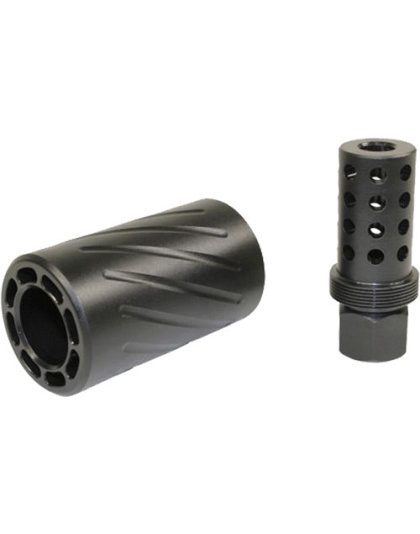 Guntec Ar15 5.56 Muzzlebrake - W- Quick Detach Blast Shield