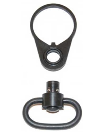 Guntec Qd Single Point Sling - Adapter W-qd Swivel Black