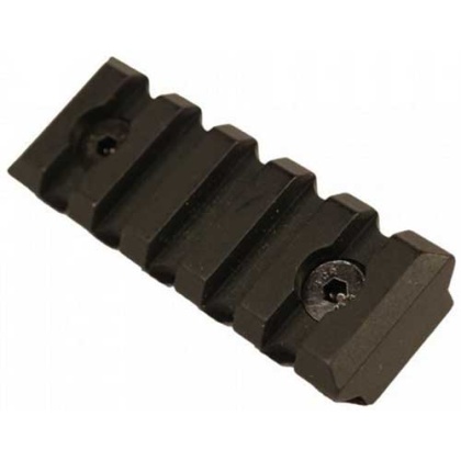 Guntec Removable Accy Rail - 2" M-lok Black