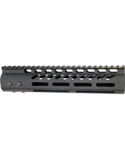 Guntec Ultra Light Handguard - 9" M-lok Black