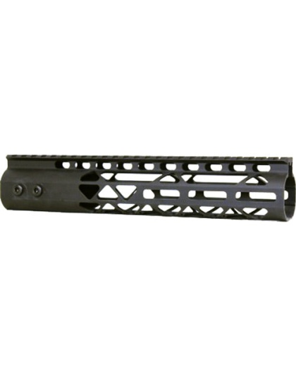 Guntec Air Lite Handguard - 10" M-lok Black