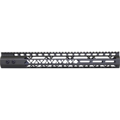 Guntec Air Lite Handguard - 15" M-lok Black