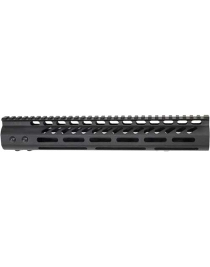 Guntec Ultra Light Handguard - 12" M-lok Black