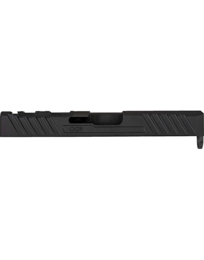 Grey Ghost Prec Glock 19 Slide - Gen 5 V3 W-pro Cut Black