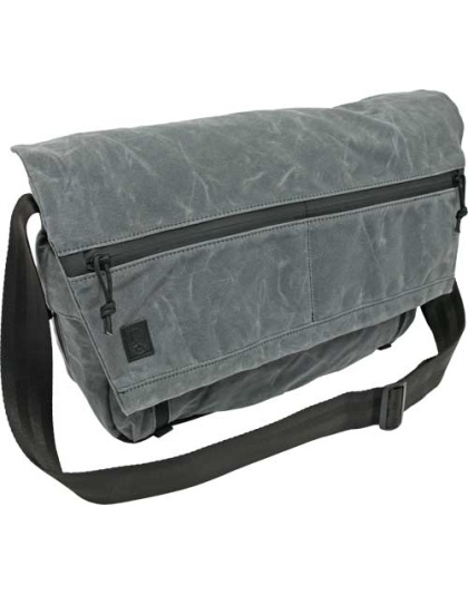 Grey Ghost Gear Wanderer Bag - Waxed Canvas Charcoal