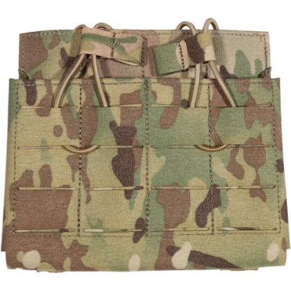 Grey Ghost Gear Double 7.62 - Mag Pouch Laminate Multicam