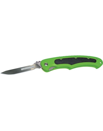 Havalon Knives Piranta Bolt - Shock Green W-12 #60a Blades