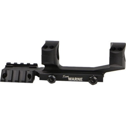 Warne Ramp Mount 1" Tactical - Picatinny Black