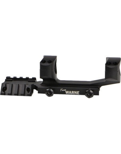 Warne Ramp Mount 1" Tactical - Picatinny Black