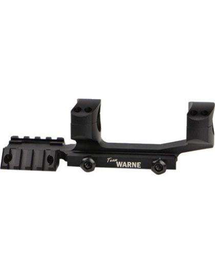 Warne Ramp Mount 30mm Tactical - Picatinny Black