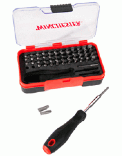 Winchester 51 Piece Gunsmith - Screwdriver Set With Hard Case