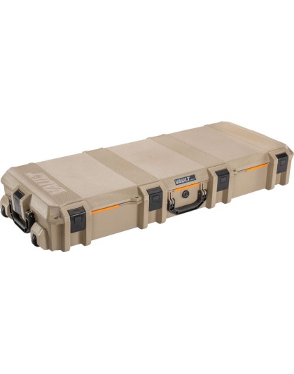 Pelican Vault Tactical Rifle - Case W- Wheels-foam 44" Tan