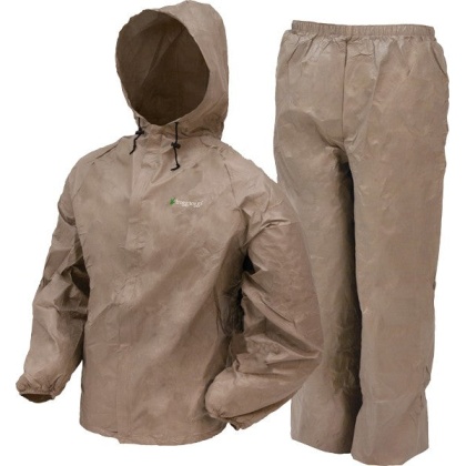 Frogg Toggs Rain Suit Mens - Ultra-lite-2 Medium Khaki