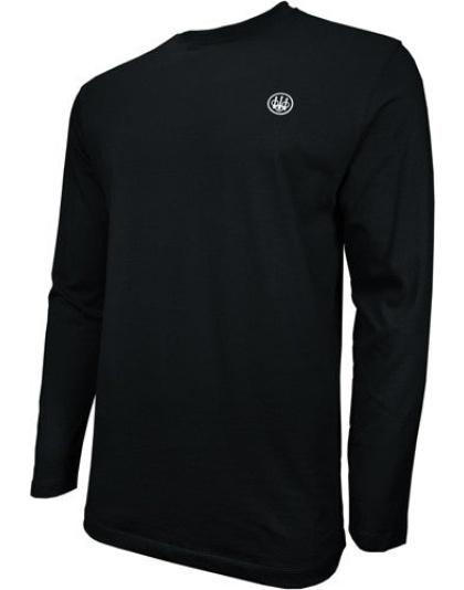 Beretta T-shirt Long Sleeve - Usa Logo Large Black