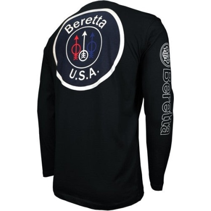 Beretta T-shirt Long Sleeve - Usa Logo X-large Black