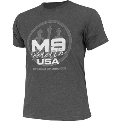 Beretta T-shirt M9 Trident - Medium Heather Charcoal