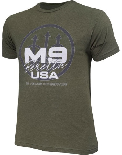 Beretta T-shirt M9 Trident - Medium Military Green