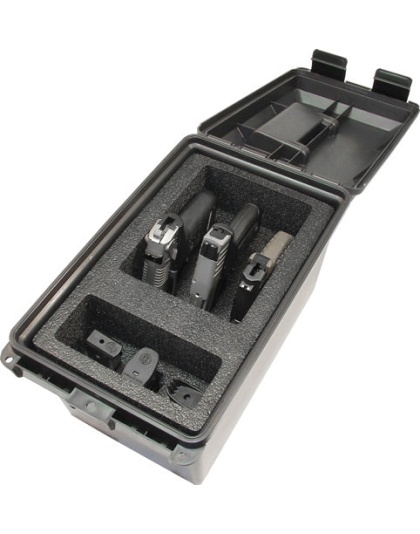 Mtm Tactical Pistol Handgun - Case 3 Gun Dark Grey