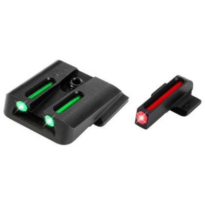 Truglo Sight Set Fiber Optic - S&w M&p Set