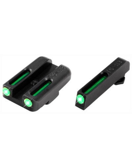 Truglo Sight Set Glock 42-43 - Tritium-fiber Optic Green