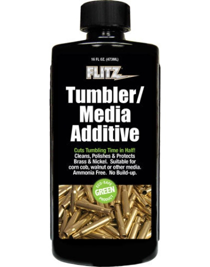 Flitz Tumbler Media Additive - 473ml 16 Oz Bottle