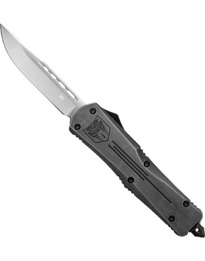 Cobratec Small Fs3 Otf - Stonewash 3" D2 Drop Point