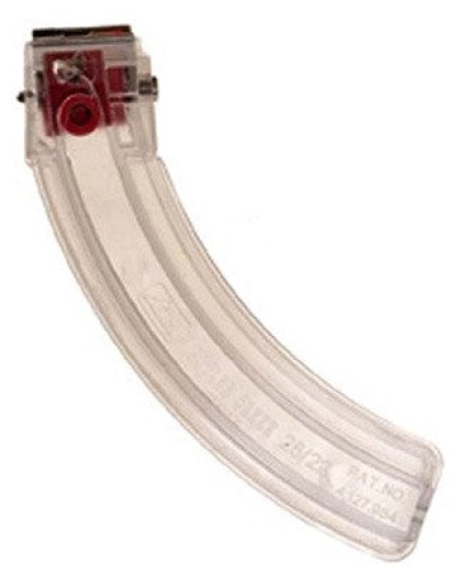 Butler Cr. Steel Lips Magazine - Ruger 10-22 25-rounds Clear