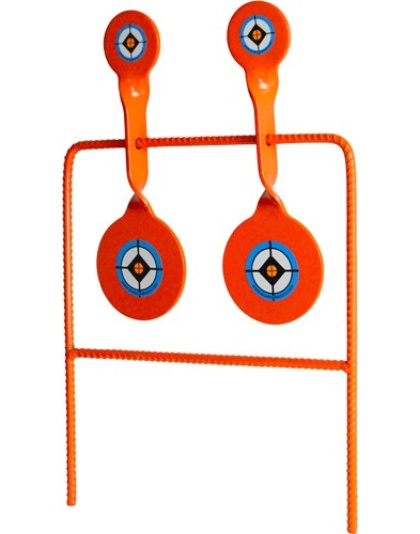 Do-all Steel Target Reactive - .22 Double Spinner Rebar