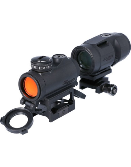 Sig Optics Romeo Msr-juliet 3x - Micro Magnifier Combo Black