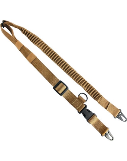 Us Tactical C3: 2 To 1 Point - Shock Webbing Adj 37-58" Coyot