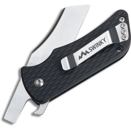 Outdoor Edge Swinky Edc Knife - W-bottle Opener & Pocket Clip