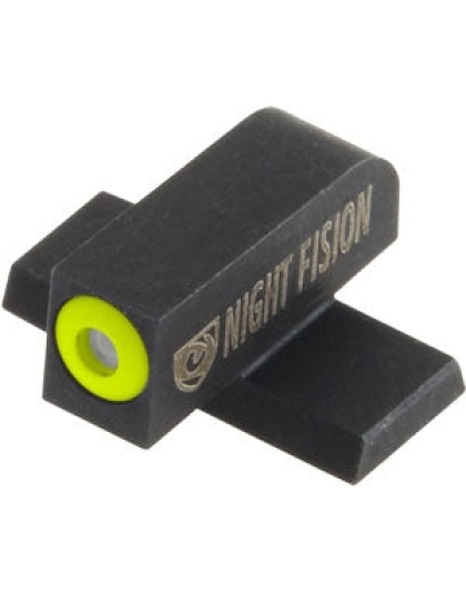 Night Fision Tritium Yellowdot - Square Rear Sig #8f-#8r Set