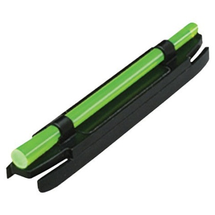 Hiviz Shotgun Front Sight - Magnetic Rib .218-.328" Green