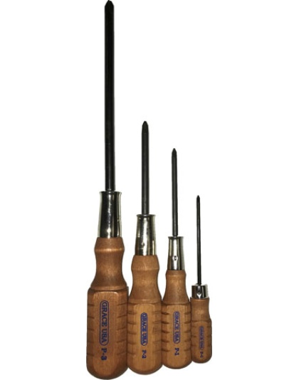 Grace Usa Screwdriver Set - 4pc Phillips