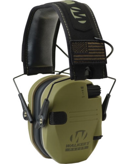 Walkers Muff Electronic Razor - Slim Patriot 23db Od Green