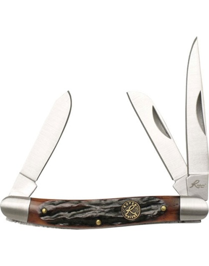 Abkt Roper Stockman Chaparral - Series 2.5" Blade Red Bone