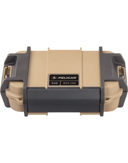 Pelican Ruck Case Large R40 - W-divider Tan Id 7.6"x4.7"x1.9
