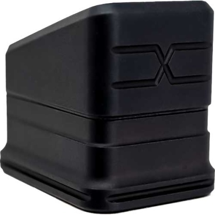 Faxon Magazine Extension - Plus 5 Black For Glock 19