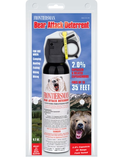 Sabre Bear Spray Frontiersman - Bear Deterrent 9.2oz