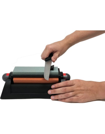 Accusharp Tri-stone Sharpening - System