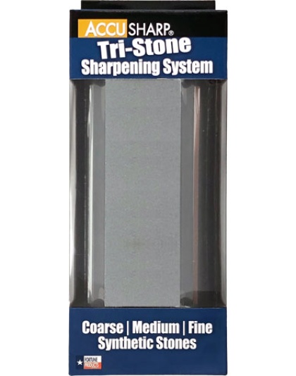 Accusharp Tri-stone Sharpening - System