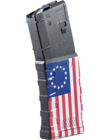 Mft Exd Magazine Ar15 5.56x45 - 30rd Betsy Ross Flag