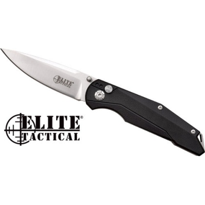 Mc Elite Tactical Cruiser 3" - Drop Point Folder Black-ss