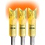 Lumenok Lighted Nock Xbow Hd - Orange Crescent Easton 3pk