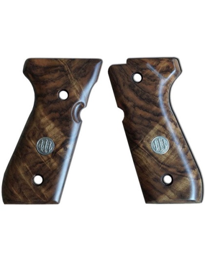 Beretta 92-96 Deluxe Grips - Grade 3 Walnut Checkered