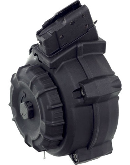 Pro Mag Magazine Ak-47 7.62x39 - 50-round Drum Blk Polymer