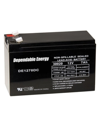 American Hunter Battery - Rechargeable 12v 7amp Tab Top